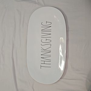 Rae Dunn Thanksgiving platter melamine